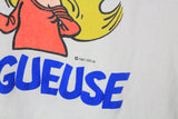 Vintage La Plus Dragueuse 1991 GDLR T-Shirt XLarge
