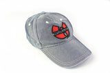 Vintage Wu-Tang Clan Cap gray denim hat jeans style 90s hip hop hat