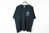 Vintage Iron Maiden T-Shirt XLarge black front logo 90s music rock