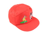 Vintage McDonalds Cup 1997 Coca-Cola Cap retro rare red bright baseball hat funny 90's style street style hipster big logo