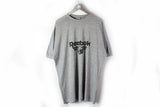 Vintage Reebok T-Shirt XXLarge big logo basketball tee