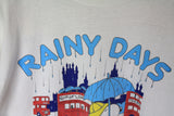 Vintage Droopy "Rainy Days in London" T-Shirt XSmall / Small