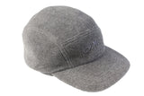 Vintage Camel Fleece Cap gray 90s winter hat