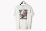 Vintage Calgary Exhibition and Stampede 1992 T-Shirt Large / XLarge white big logo made in Canada 90's retro style cotton tee