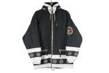 Vintage Bogner by Goan Thylmann Jacket Women's Large black star bull 90s ski full zip coat