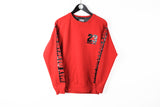 Karl Kani Sweatshirt Small / Medium red big logo 23 hip hop long sleeve outfitt