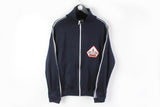 Vintage Ford Motorcraft Track Jacket Large / XLarge blue 70s 80s windbreaker full zip cardigan