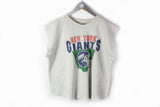 Vintage Giants New York Cut T-Shirt XLarge made in USA women's retro style tee 80s
