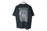 Vintage Montreux Jazz Festival 1990 T-Shirt Large black early 90s music tee