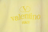 Vintage Valentino Bootleg Big Embroidery Logo T-Shirt Small / Medium