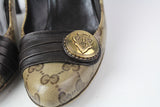 Gucci Monogram Heels Shoes Women's 38