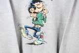 Vintage Moins Fort Les Compliments Sweatshirt Large
