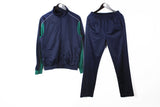 Vintage Kappa Tracksuit Medium blue green small logo 90s retro style sport suit