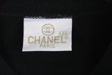 Vintage Chanel Bootleg Big Embroidery Logo T-Shirt Large
