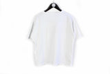 Vintage Chanel Bootleg Big Embroidery Logo T-Shirt Small