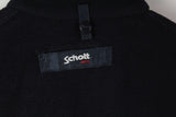 Vintage Schott Fleece Full Zip Large