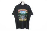 Vintage Harley-Davidson 1991 T-Shirt XLarge St Louis MO Retro biker tee black 90s