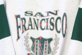 Vintage San Francisco Sweatshirt 1993 1/4 Zip Small