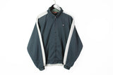 Vintage Nike Oregon Track Jacket Medium green big logo 90s sport style windbreaker USA