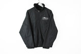 Mercedes McLaren Team Jacket Medium / Large black vintage logo windbreaker