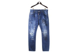 Dsquared2 Jeans 36 blue streetwear luxury rare denim pants