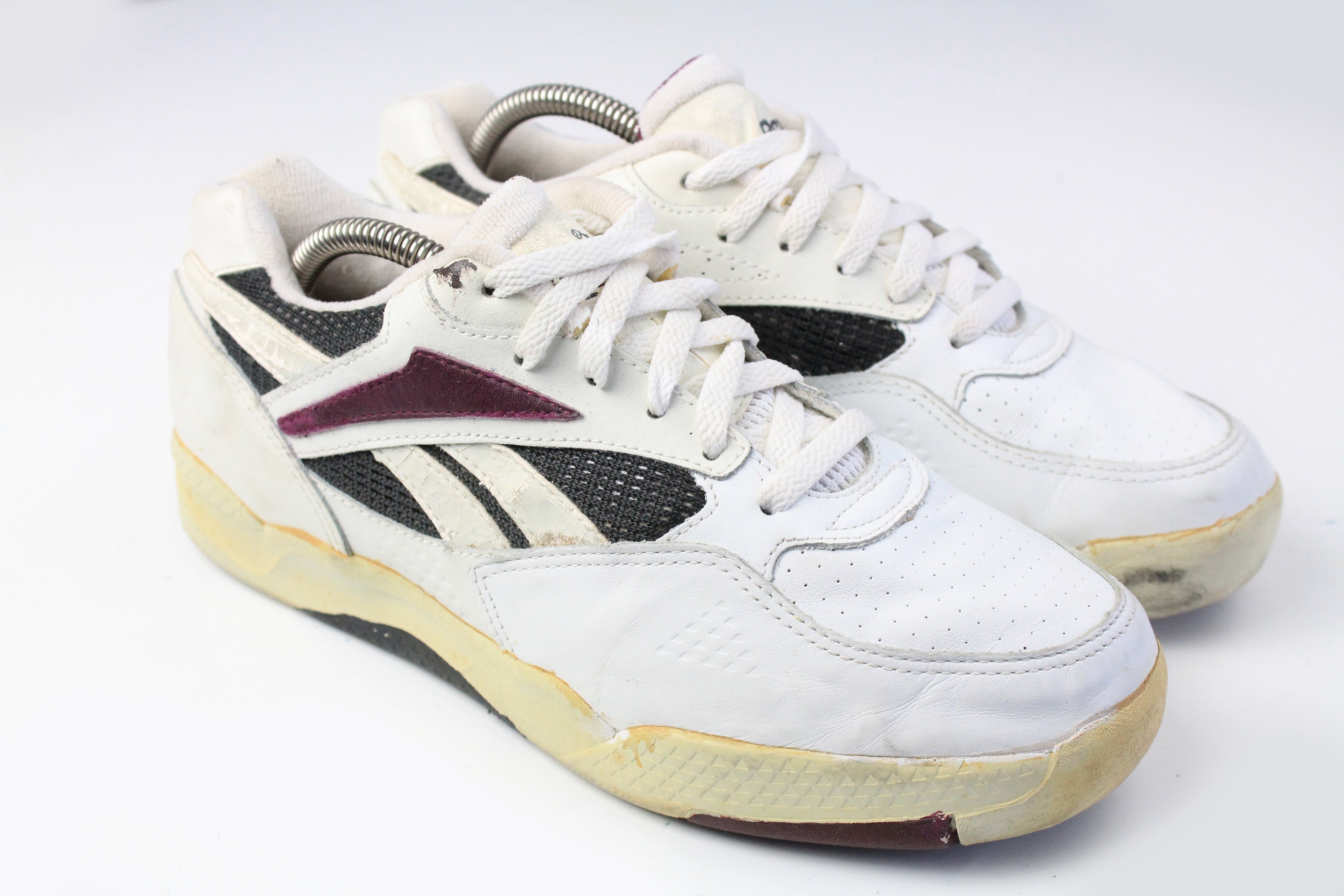 Vintage Reebok Grunge 80s 90s Hexalite Basketball Tennis Athletic Shoes 8.5  Mens