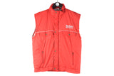 Vintage Marlboro Vest Medium / Large racing Formula 1 Ferrari logo 90s retro Grand Prix sleeveless jacket