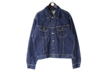 Vintage Lee Denim Jacket Large / XLarge levy heavy cotton jeans coat USA style 90s