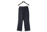 Vintage Jil Sander Pants 36 blue women's trousers luxury classic navy pants