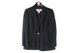 Vintage Escada by Margaretha Ley Blazer Women's 38 black classic luxury jacket 90s