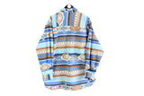 Vintage Naf Naf Fleece Shirt XLarge