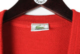 Vintage Lacoste Cardigan Large