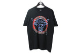 vintage The Rock Just Bring It WF World Wrestling Federation t-shirt cotton big logo black Size mens M 2001 oversized retro 90s streetwear