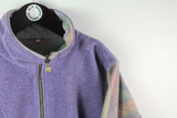 Vintage Fleece Half Zip Large