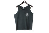 Vintage Area 51 Alien Top retro sport style 90s 80s Anvil cotton sleeveless t-shirt