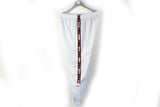 Vintage Nike USA Track Pants Large / XLarge white full pant logo 90s sport athletic pants