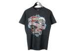 vintage 1992 HARLEY DAVIDSON Stratman Motown Deadstock t-shirt Tee Size M retro authentic rare deadstock 90s moto top big logo official bike