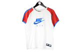 Vintage Nike T-Shirt Small big logo Air cotton sport style 90s 00s shirt