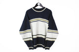 Vintage Carlo Colucci Sweater XLarge 90s classic made in Germany luxury sweater