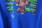 Vintage Seattle Seahawks Warner Bros 1996 Sweatshirt Small