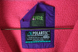 Vintage Think Pink Fleece Half Zip Large
