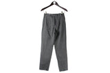 Vintage Jil Sander Pants Women's 29 gray trousers retro style wool pants