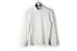 Vintage Nike Sweatshirt Small white turtleneck small swoosh logo