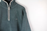 Vintage Schott Fleece 1/4 Zip Large