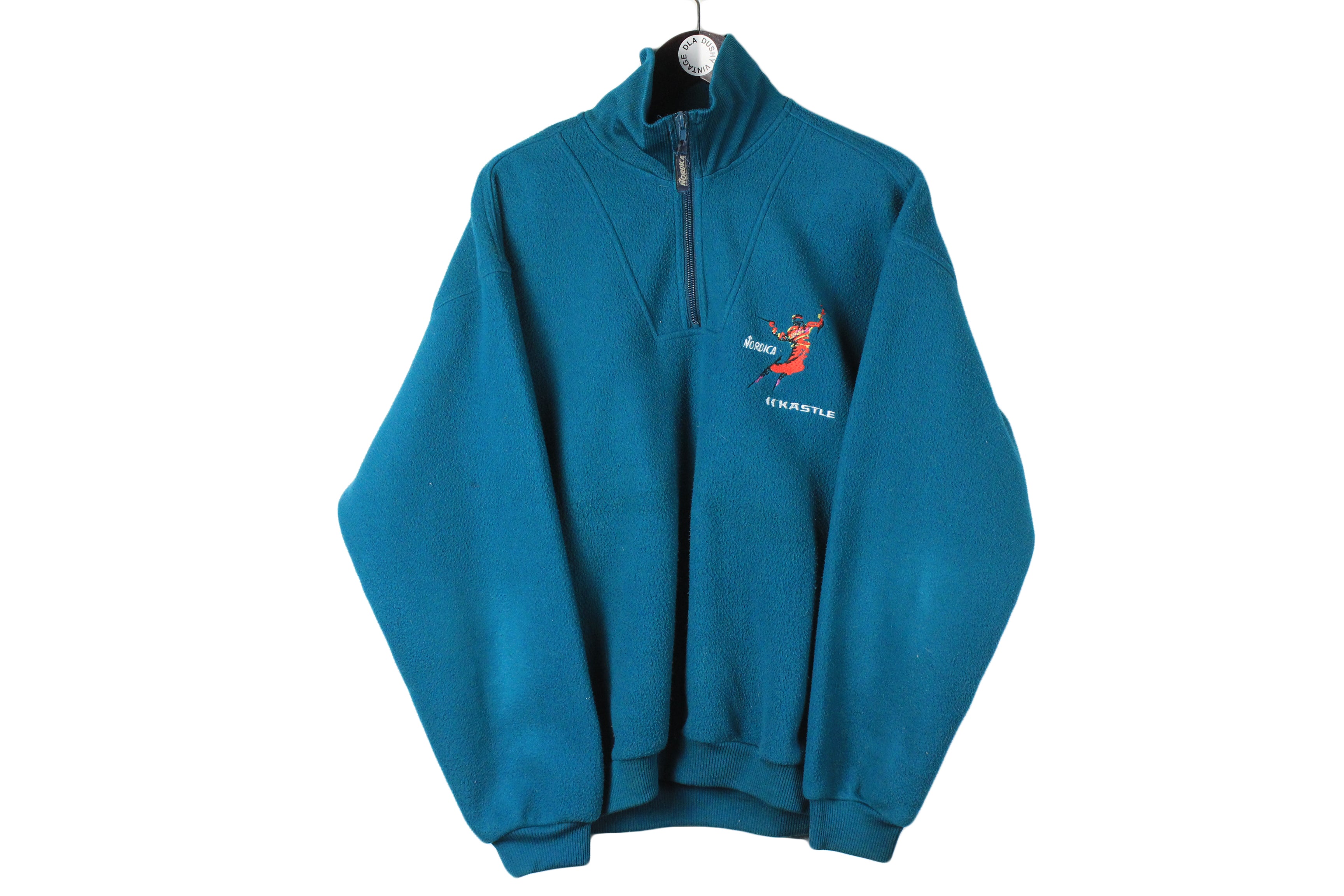 Vintage Nordica Fleece 1/4 Zip Large