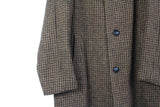 Vintage Harris Tweed Coat XLarge