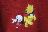 Vintage Disney Winnie the Pooh Fleece 1/4 Zip Medium