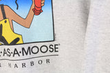 Vintage Cool as a Moose Lee Sweatshirt Medium