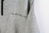 Vintage Quiksilver Fleece 1/4 Zip XLarge