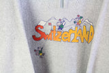 Vintage Switzerland Fleece 1/4 Zip XLarge